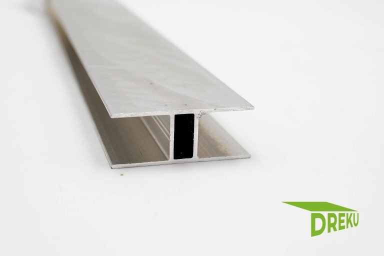 Aluminium H – Profil 16 mm mit Steg