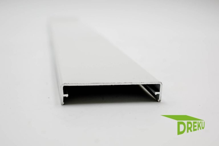 Aluminium Klemmdeckel „weiß“
