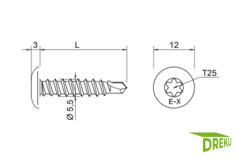 schraube 4,8,22 Edelstahl